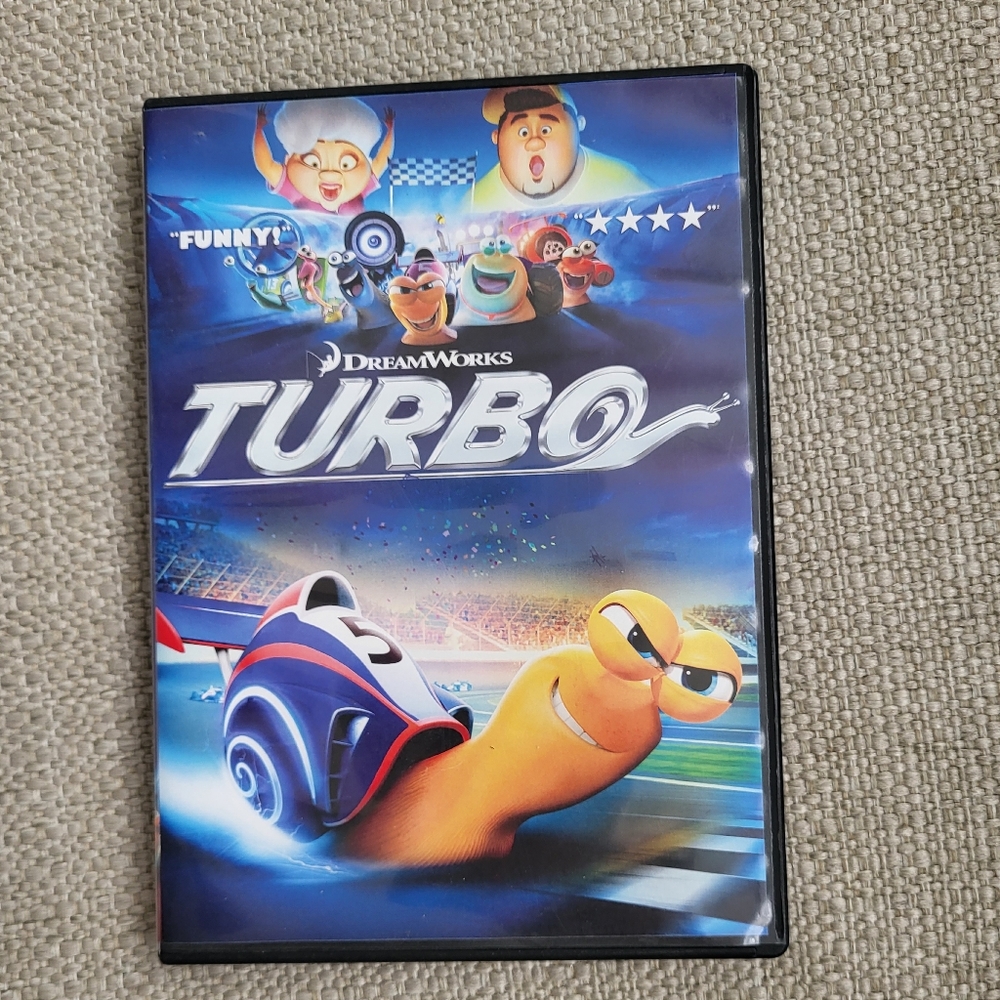 Dreamworks Turbo DVD